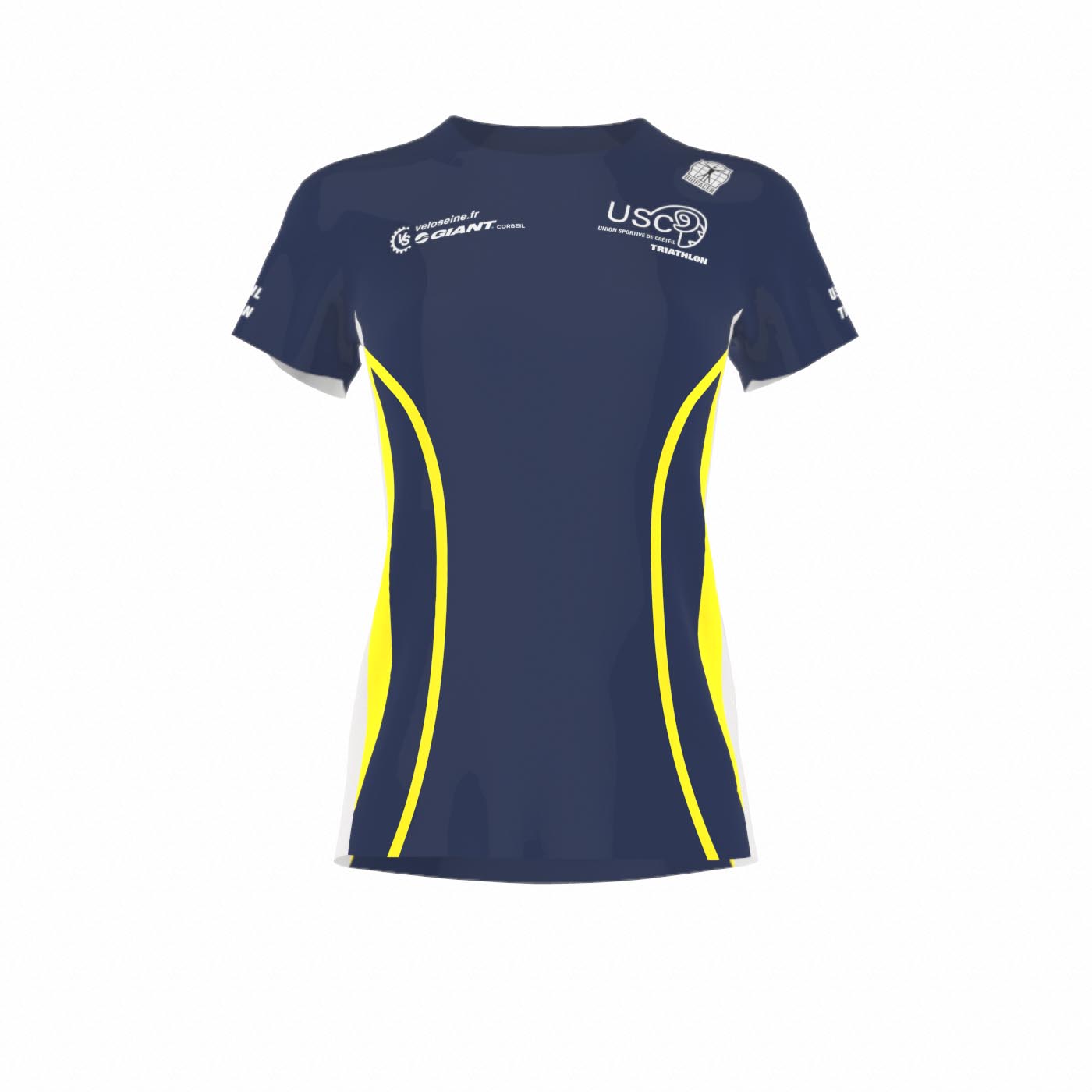 ATHLETICS T-shirt SS ROUND COLLAR - WOMEN