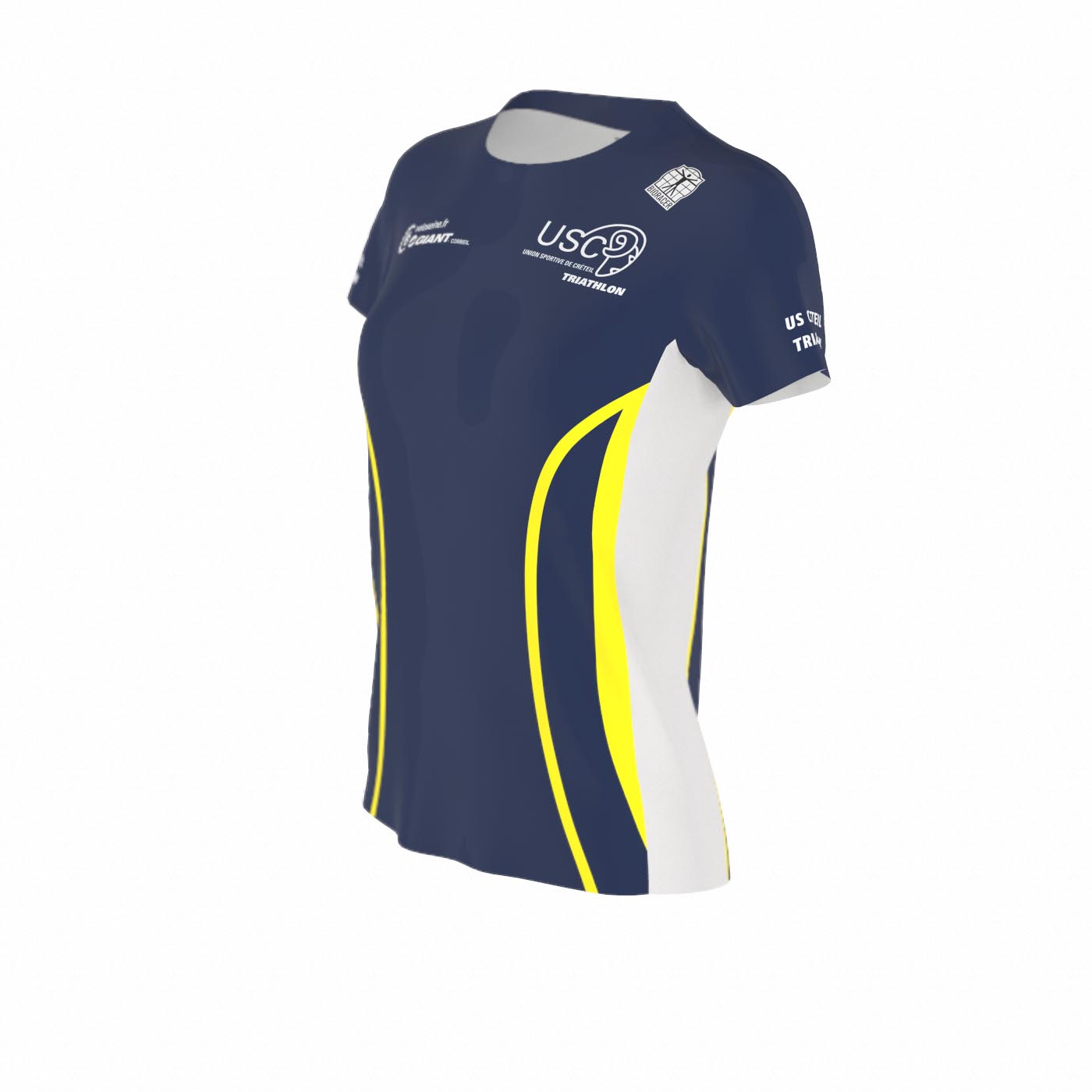 ATHLETICS T-shirt SS ROUND COLLAR - WOMEN