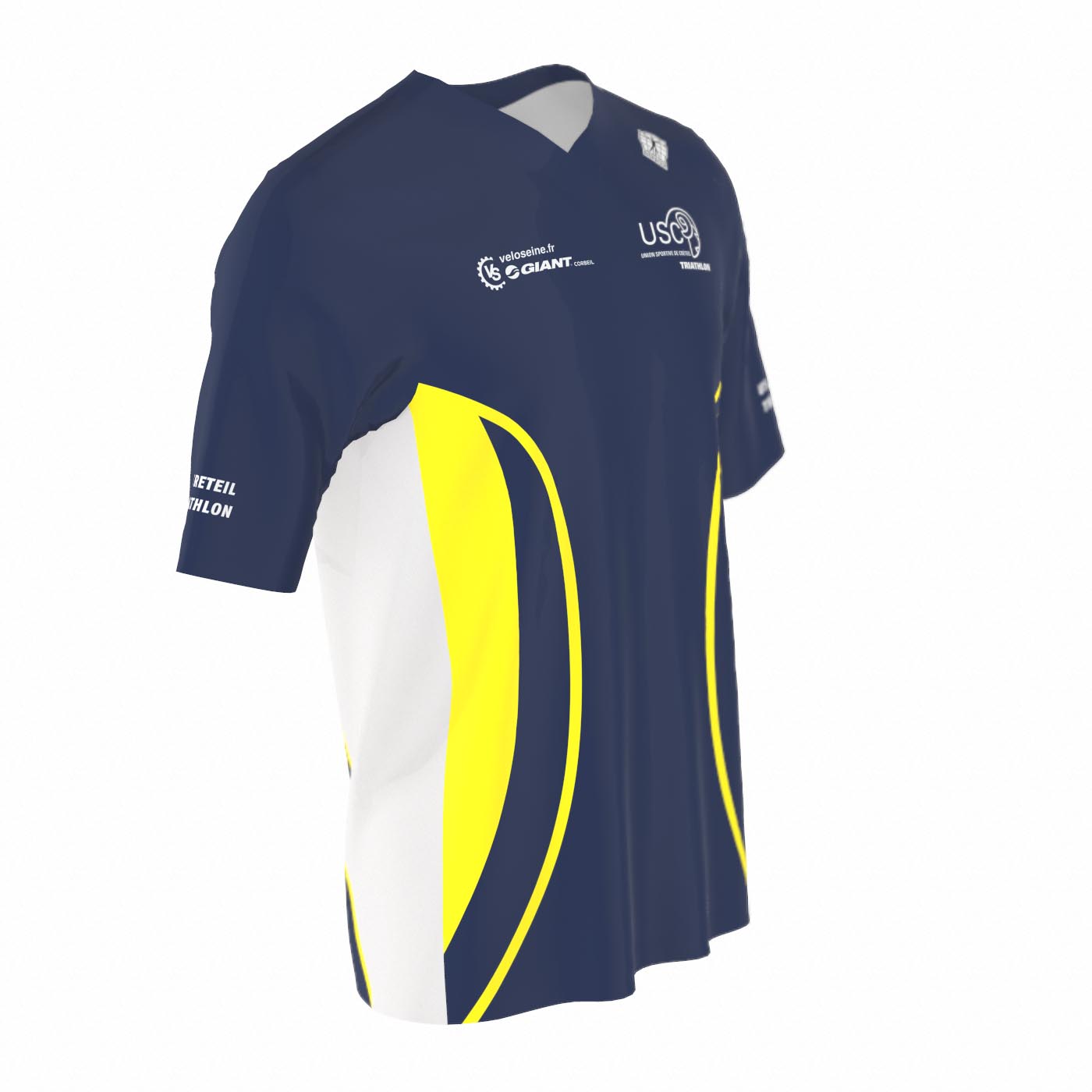 Athletics T-shirt SS V Collar 