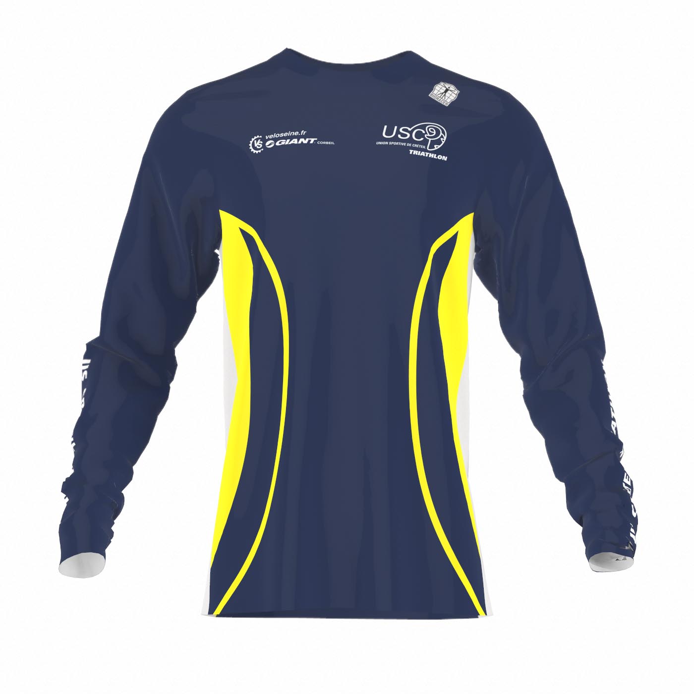 ATHLETICS  T-SHIRT LS  ROUND COLLAR