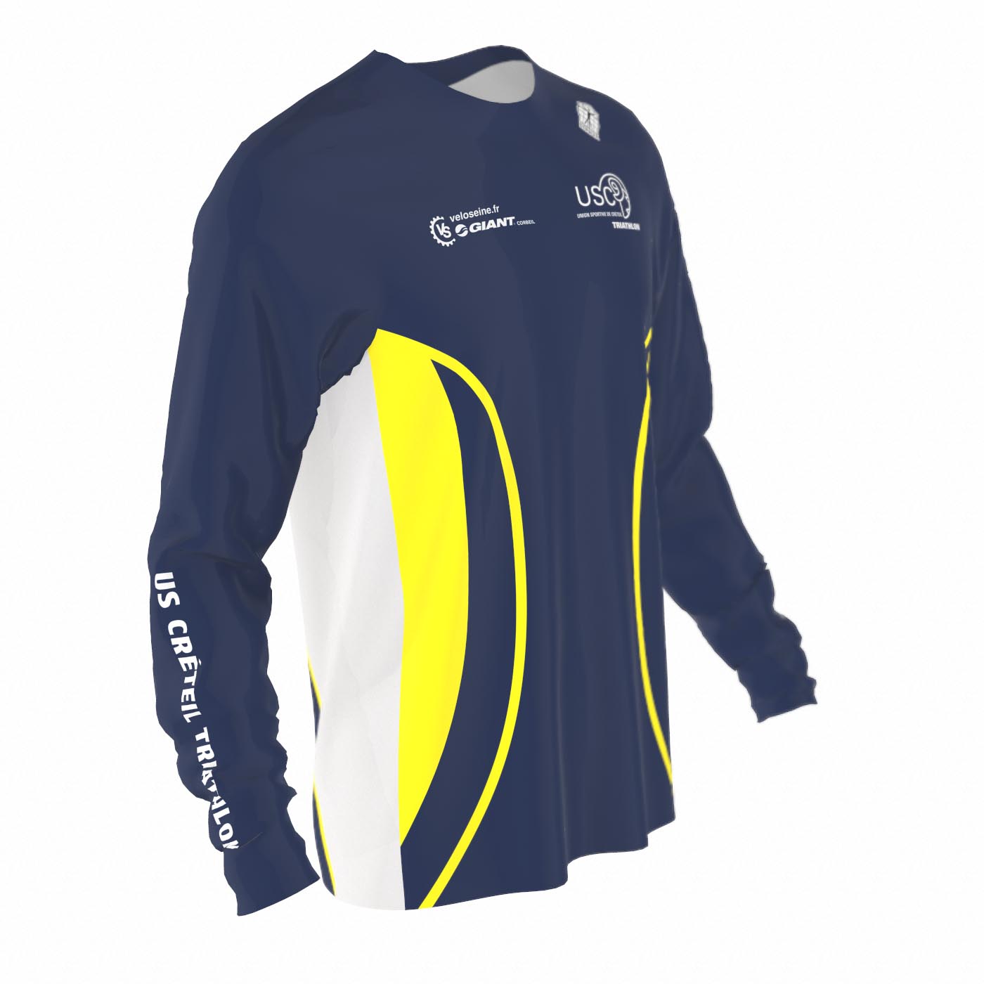 ATHLETICS  T-SHIRT LS  ROUND COLLAR