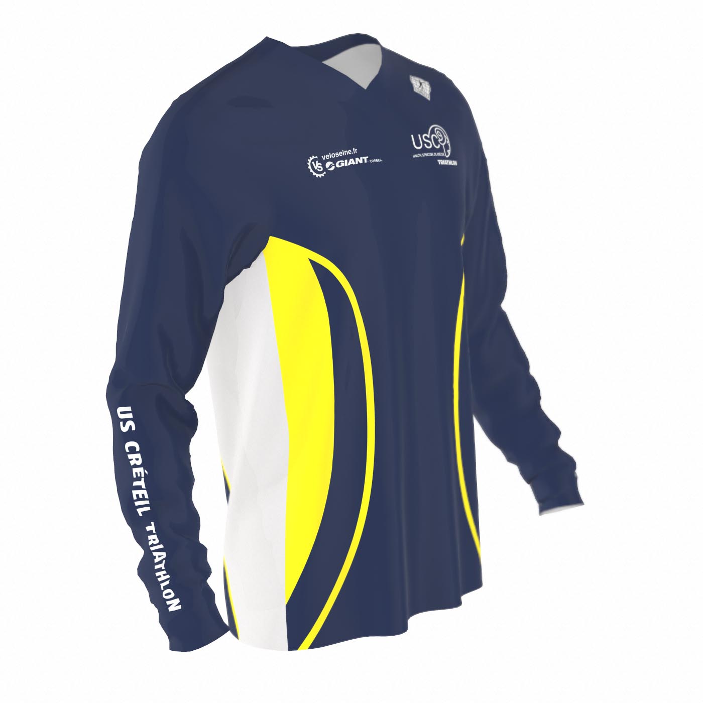 Athletics T-Shirt LS V collar