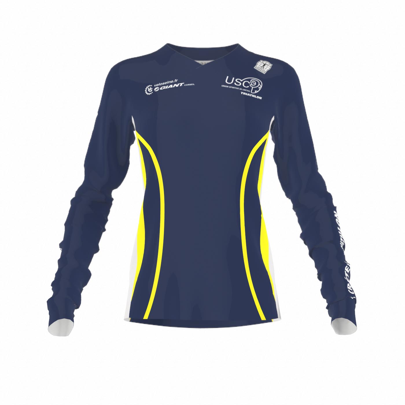 Athletics T-shirt LS V Collar - Women
