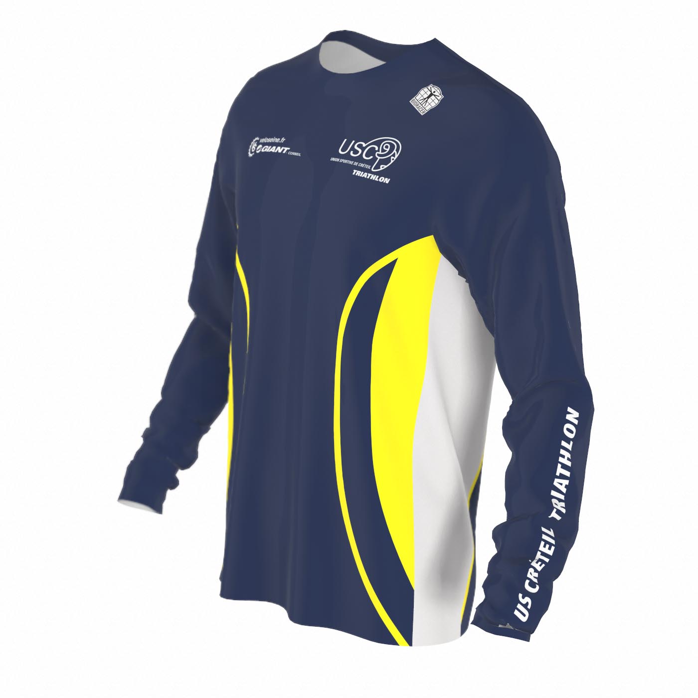 ATHLETICS  T-SHIRT LS  ROUND COLLAR